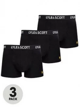 Image of Lyle & Scott Barclay 3 Pack Trunk - Black