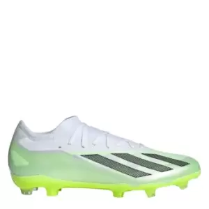 Image of adidas X.2 Adults Firm Ground Football Boots - White