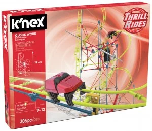 Image of KNEX Clock Work Roller Coaster Building Set.