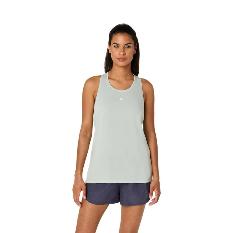 Image of Asics Nagino Adjustable Tank Top Green Women, Size XS.