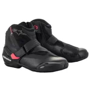 Image of Alpinestars Stella SMX-1 R V2 Vented Black Diva Pink Shoes 37