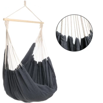 Image of Detex - Hammock Outdoor Garden Camping 150kg Hanging Swing Travel Portable Bed Sleeping Grey