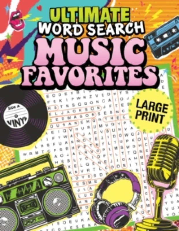 Image of Ultimate Word Search Music Favorites Paperback / softback