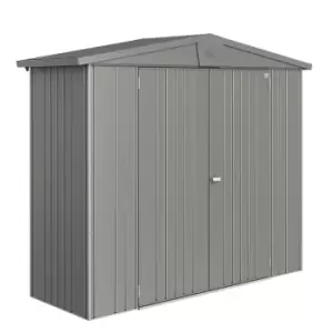 Image of Biohort Europa Size 2A Metal Shed 8' x 3' - Quartz Grey