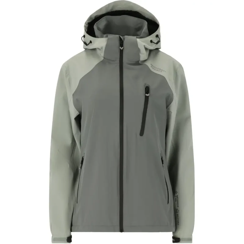 Image of Weather Report Womens waterproof jacket Weather Report Camelia Vert Female 42