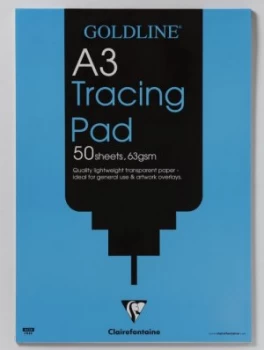 Image of Goldline Popular Tracing Pad 63gsm 50 Sheets A3 Code GPT2A3