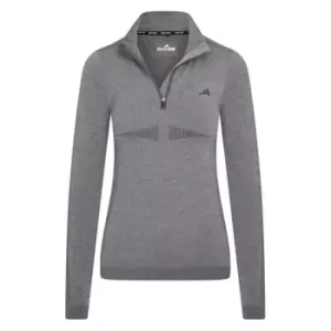 Image of Eurostar Half Zip Top Maggy Ladies - Grey
