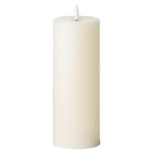 Image of Luxe Collection Natural Glow 3 x 8 LED Ivory Candle