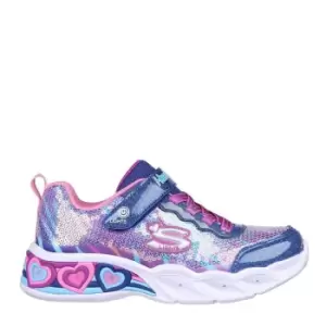 Image of Skechers Heart Trainers - Blue