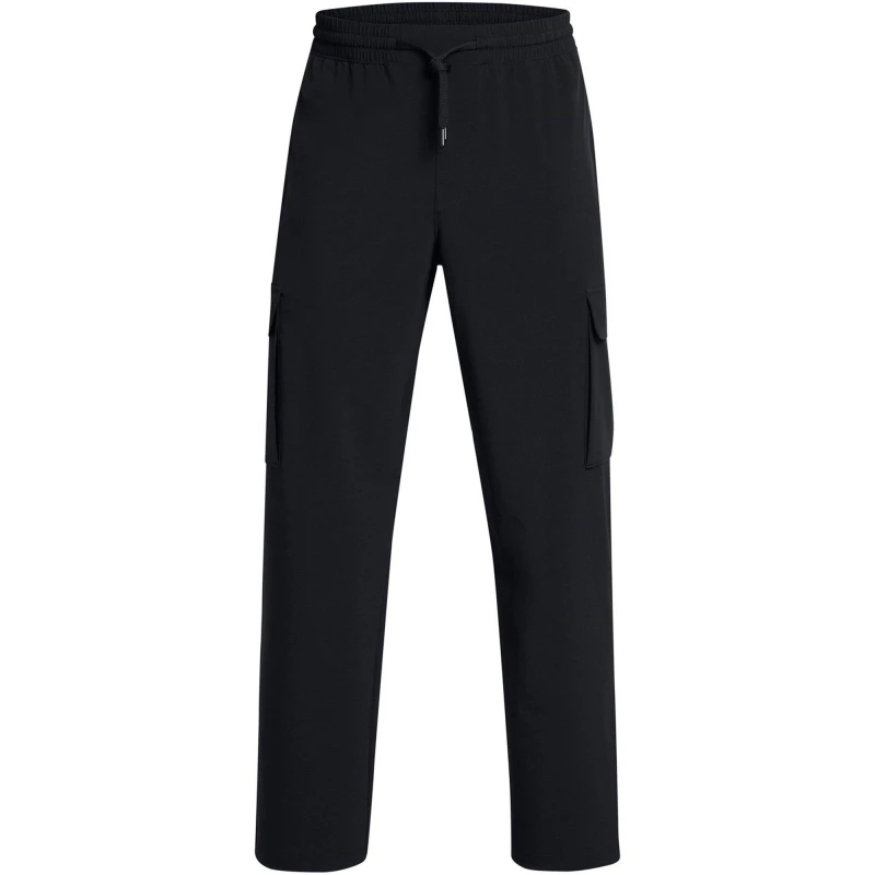 Image of Under Armour Armour Ua Vibe Woven Cargo Pants Tracksuit Bottom Mens Performance Tracksuit Bottoms S Black 51387603350