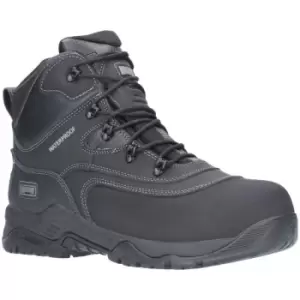 Image of Mens M801552 Broadside Safety Boot (6) (Black) - Black - Magnum