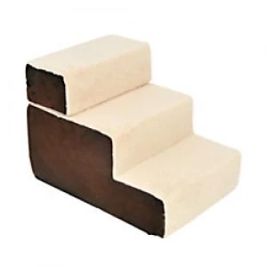 Image of PawHut Pet Steps Beige 400 mm x 540 mm x 390 mm