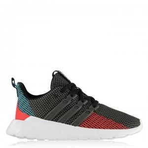 Image of adidas Questar Flow Junior Boys Trainers - DkGrey/Blue/Red