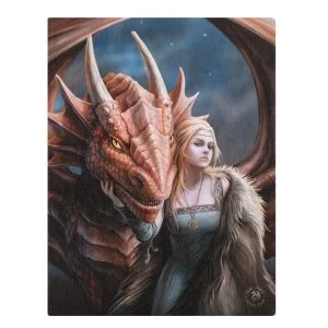 Image of Friend or Foe Canvas by Anne Stokes
