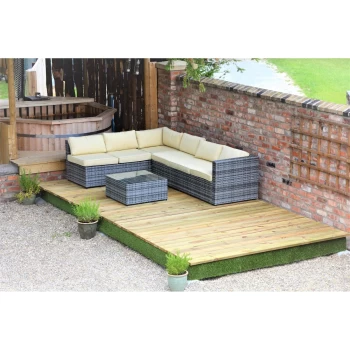 Image of Swift Deck Complete Decking Kit - 2.4 x 4.7m