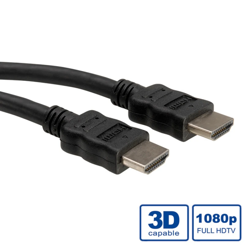 Image of ROLINE HDMI High Speed Cable + Ethernet. M/M 7.5 m