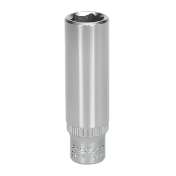 Image of Genuine SEALEY S1410D WallDrive® Socket 10mm Deep 1/4Sq Drive