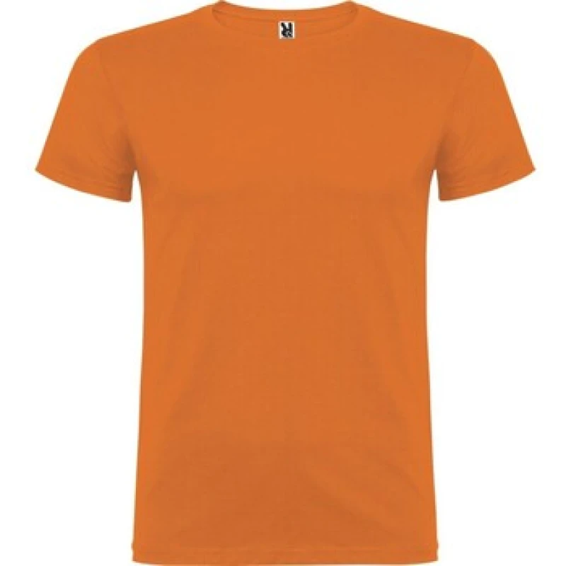 Image of ROLY ROLY Men Beagle Short-Sleeved T-Shirt in Orange Size: X-Small Orange XS Male 5063527536860