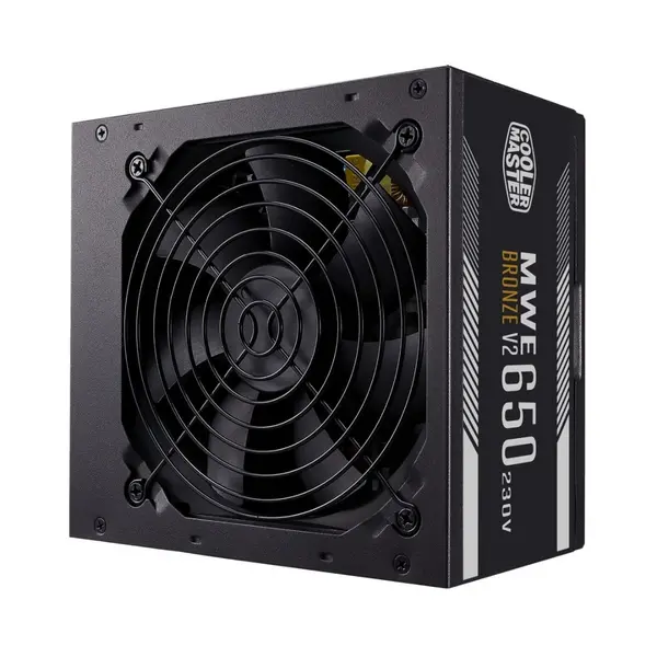 Image of Cooler Master Cooler Master MWE 650 Bronze 230V V2 power supply unit 650 W 24-pin ATX ATX Black MPE-6501-ACABW-BEU