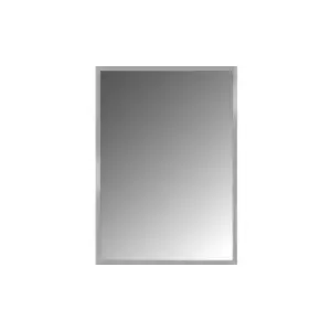 Image of Oslo Wall Mirror Silver Mdf 50X70 Cm - SILVER