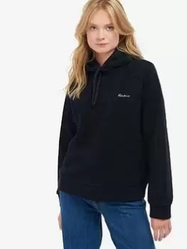 Image of Barbour Otterburn Fleece Hoodie - Blue Size 16, Women