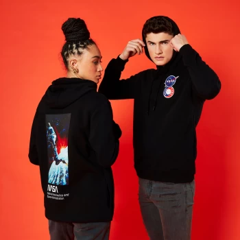 Image of NASA Soyuz Unisex Hoodie - Black - S