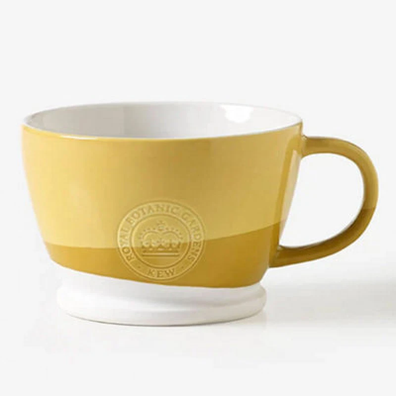 Image of Pure Table Top Kew Gardens Ochre Recycled Mug 350Ml