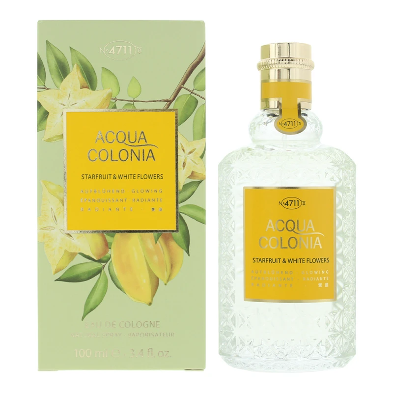 Image of 4711 Acqua Colonia Starfrit White Flowers Eau De Cologne 100ml