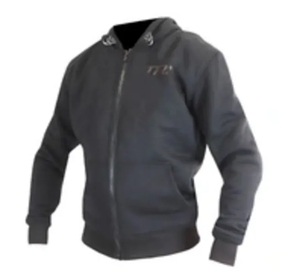 Image of Trilobite 2471 Binder Riding Hoodie With Zip Men Black Vel Size XL