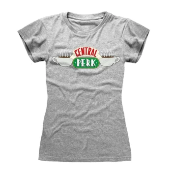 Image of Friends - Central Perk Womens XX-Large T-Shirt - Grey