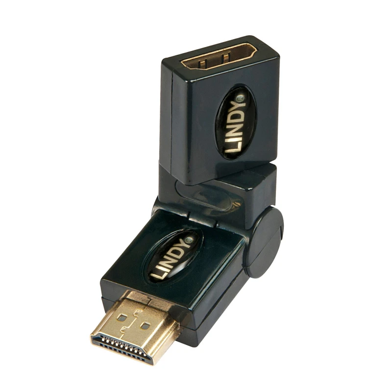 Image of Lindy HDMI 360 Degree Adapter, HDMI Male to Female