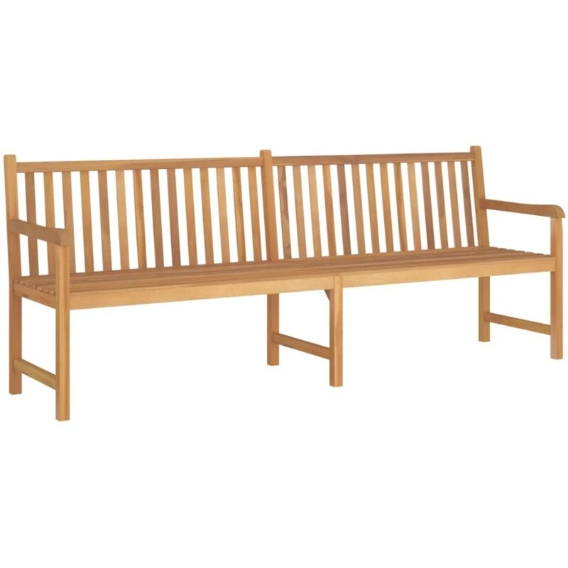 Image of VIDAXL Garden Bench 228cm Solid Teak Wood Vidaxl 8720286597354