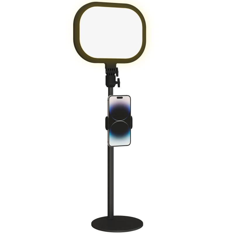 Image of HOMCOM HOMCOM Bedside Table Lamp with 5 Colour Modes & 10 Brightness Levels, Black