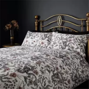 Image of Biba Silas Duvet Cover - White