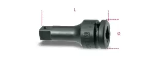 Image of Beta Tools 720/20 1/2" Drive Impact Extension Bar 75mm 007200818