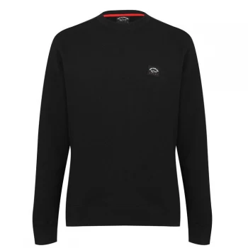 Image of Paul And Shark Sport Sport Crew Sweatshirt - Black 011