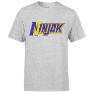 Image of Valiant Comics Classic Ninjak Logo T-Shirt - S - Grey