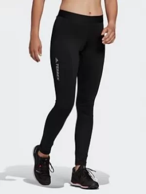 Image of adidas Terrex Agravic Xc Leggings, Black, Size 16, Women
