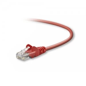 Image of Belkin Cat5e UTP Patch Cable Red 2m