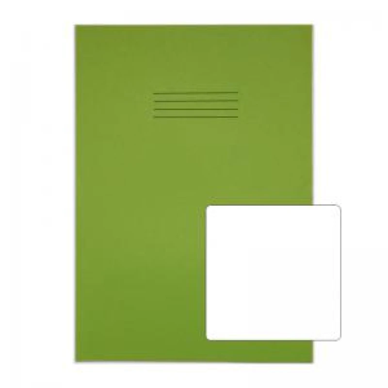 Image of RHINO 13 x 9 A4 Oversized Exercise Book 80 Pages 40 Leaf Light Green VTSRVDU0801384