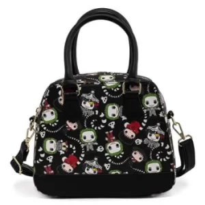 Image of Pop By Loungefly Beetlejuice AOP Crossbody Bag