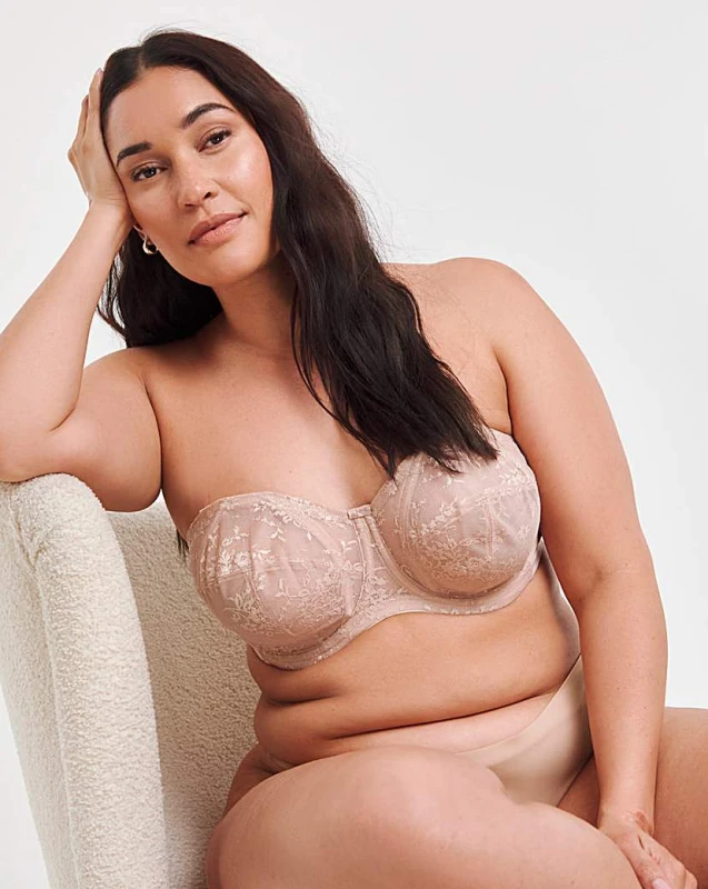 Image of Goddess Goddess Verity Strapless Wired Bra Fawn Fawn - Goddess - Size: 40H Fawn Female 40H BB91427