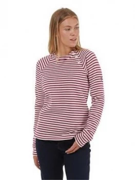 Image of Craghoppers Neela Crew Neck Long Sleeve Top - Pink, Size 8, Women