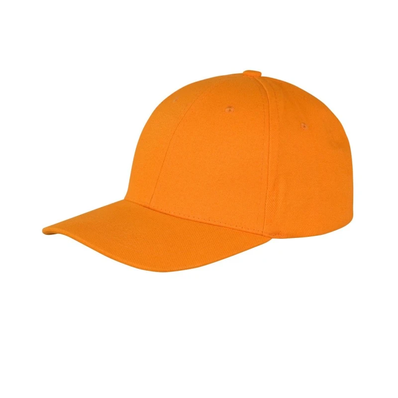 Image of Result Result Men Core Memphis 6 Panel Baseball Cap in Orange Orange One Size Male 5054171452088