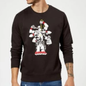 Image of Marvel Deadpool Multitasking Sweatshirt - Black