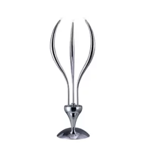 Image of Llamas Table Lamp 3 Light G4 Polished Chrome, NOT LED/CFL Compatible