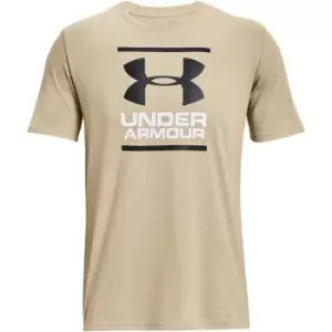 Image of Under Armour UA GL Foundation T Shirt Mens - Brown