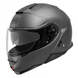 Image of (M) Shoei Neotec 2 Plain Deep Spec Motorcycle Helmet Matt/Grey