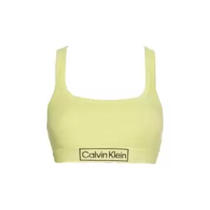 Image of Calvin Klein Unlined Bralette - Yellow