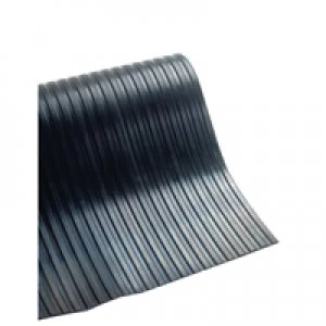 Image of Slingsby VFM Broad Ribbed 5mm Matting 900mmx10m Black 378757